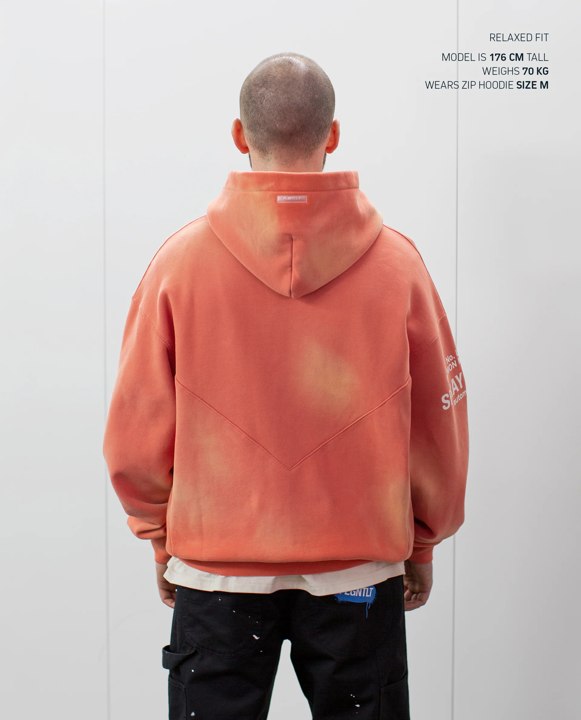 SALMON ZIP HOODIE - Image 8