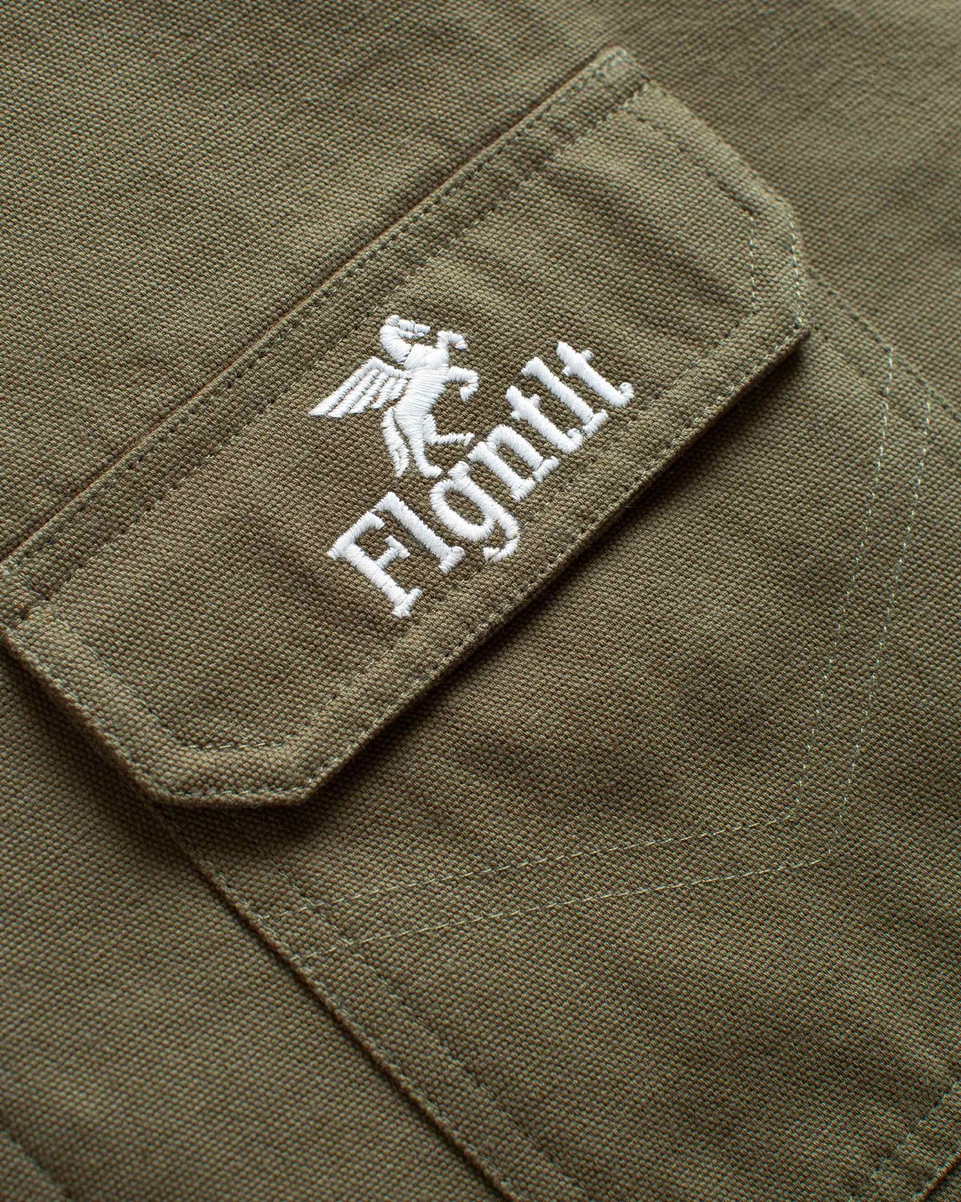 OLIVE WORK JACKET - Image 4